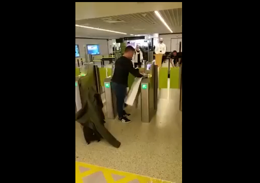 Когда распечатал билет не на том принтере