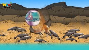 Crazy Space Zoo for Kids with Bob the Blob | English speaking and singing