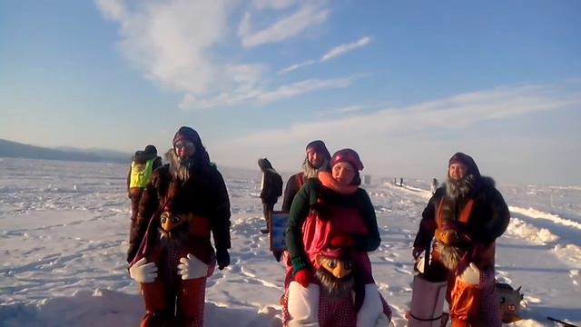 Зимняя рыбалка на Байкале .Начало соревнований 2часть смотреть онлайн