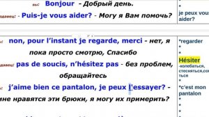 В МАГАЗИНЕ ОДЕЖДЫ на ФРАНЦУЗСКОМ ЯЗЫКЕ! ?? Диалог на Французском на каждый день - УРОК 14!