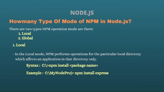 Node.js Tutorial for beginners | NPM in Node.js | In Odia | PART-18