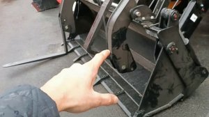 Отличие ковша 4 в 1 и 6 в1у экскаватора погрузчика Shanmon 388