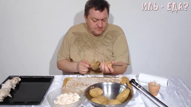 Мега Супер Шашлык из картошки. смотреть онлайн