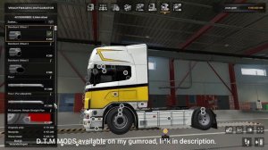 ets 2 scania 4 serie LENZ Hobbyliner ,build ,D.T.M MODS