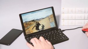 The world's smallest laptop built-in 10 generation  core processor to running PUBG game