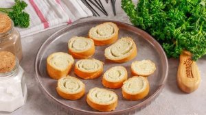Канапе с охотничьими колбасками