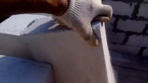 ПОДГОТОВКА ПЕНОБЛОКОВ ПОД ПОТОЛОЧНЫЕ ЛАГИ!!!