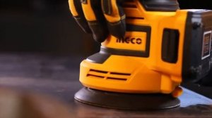 Аккумуляторная эксцентриковая шлифовальная машина INGCO CROSLI2001