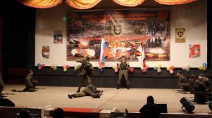 Показательные выступления по рукопашному бою 681 РУЦ РВиА 23 февраля 2017