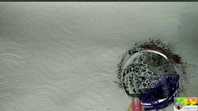 Nicole Diary ND 014 / Диск / Пластина для стемпинга / Тестирование / Раскрашенный стемпинг смотреть онлайн