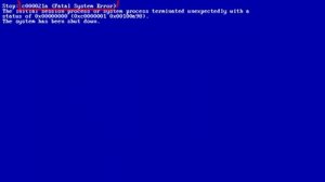 How to Fix Blue Screen of Death Stop Error c000021a