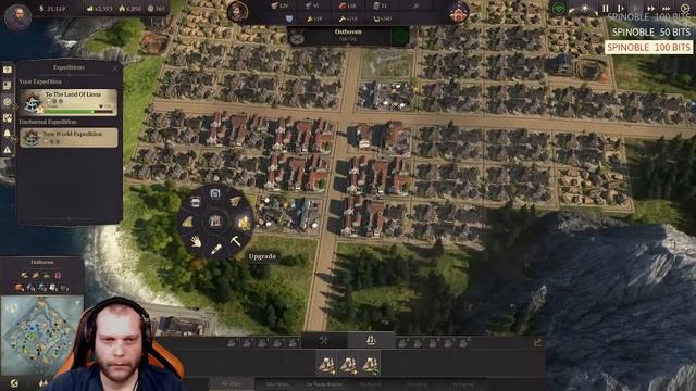 Haciendák és Felhőkarcolók Anno 1800 Seasons of Silver Összes DLC, 3 hard AI #6. rész | Kadam смотреть онлайн