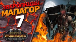 Total War: Warhammer 3 - (Легенда) - Зверолюды | Малагор #7