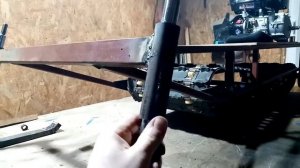 Крепление лыж и стоек мини снегохода своими руками