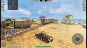 World of Tanks, VodolejRUS, бой из укрытия.