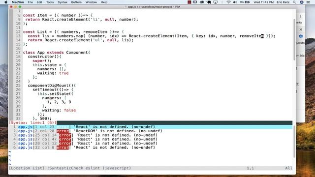 React Props - Removing Items смотреть онлайн