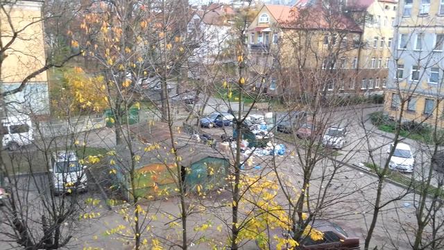Стройка и помойка во дворе