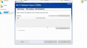 How To Connect EPSON L365 Printer to WiFi Network