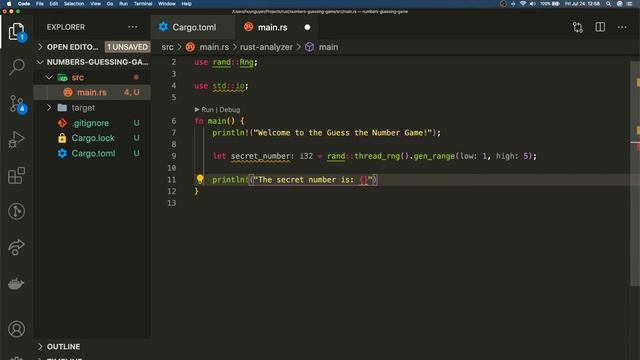 Rust Development Tutorial 2 | 1 - Reading User Input – смотреть онлайн ...