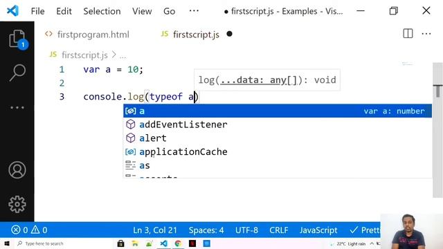 JavaScript Operators | Ternary and typeof Operators