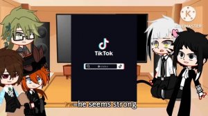 Bsd React to dazai's Brothers as... (some skk, vanoe, SatoSugu)