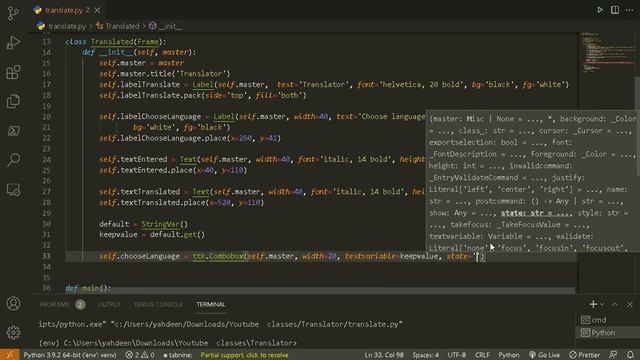 Make a language translator with python смотреть онлайн