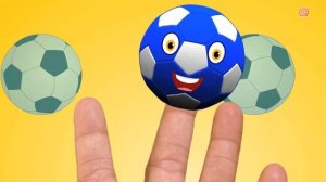 Finger Family Football | Nursery rhymes for children and kids song
