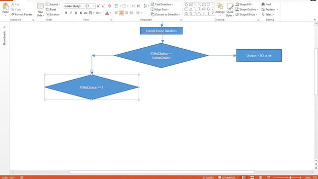 Java Programming 1 - Rock Paper Scissors Flowchart/Pseudo Code Logic - Fall 2014 смотреть онлайн