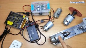 Какой блок питания и способ регулировки лучше использовать для электродвигателя постоянного тока 775