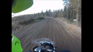 KTM 1190 Adventure R on motocross track