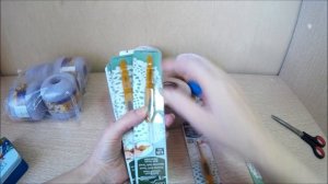 Почему я вяжу из этой пряжи? Обзор итальянской пряжи "Ирис" и крючков "Кловер".