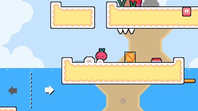 Dadish. World 2 - Strando Beach. Level 12. Walkthrough with Stars. смотреть онлайн