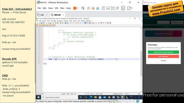 Обяснение о Interceptor Replace в Frida