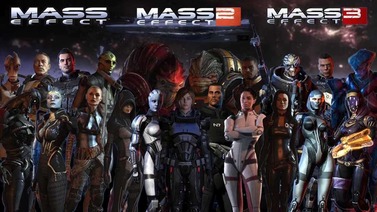 Полное прохождение Mass Effect.