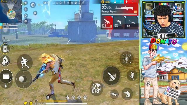 CONOZCO A UN GRAN MAESTRO EN PERSONA Y LO INVITO A JUGAR FREE FIRE !! *20 MIL PUNTOS* | TheDonato смотреть онлайн