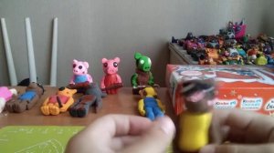Пигги из пластилина роблокс