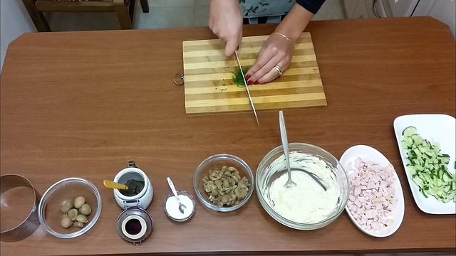 Салат "Курочка Ряба". Салат для праздничного стола- Ани Кухня!
