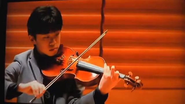 Bach Partita No.2 D minor BWV1004 Chaconne 13-year-old смотреть онлайн