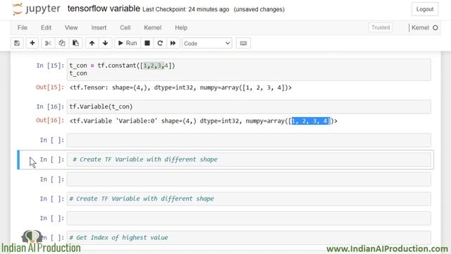 Create TensorFlow Variable using TensorFlow 2.0 Python Tutorial | Deep Learning | Machine Learning