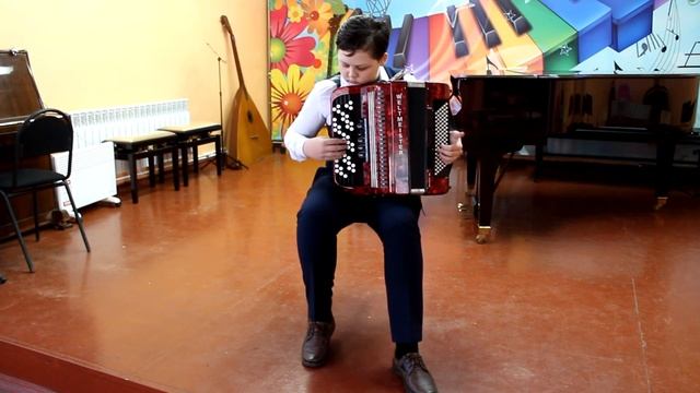 Тараниченко Михаил, «Концертная полька» Б. Тихонов смотреть онлайн