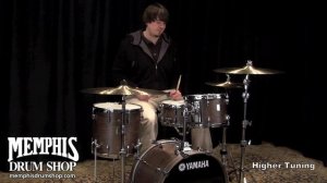 Yamaha Maple Custom Absolute Drum Set 20/12/14 - Vintage Black