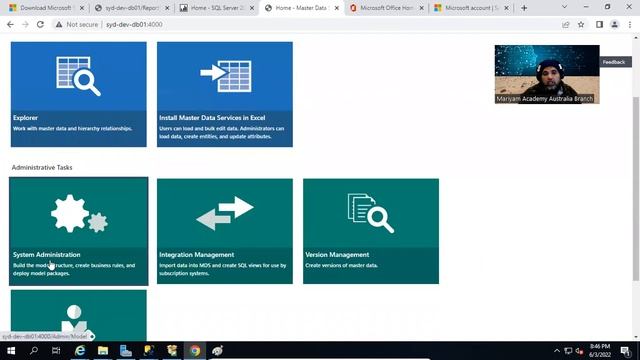 Working with Master Data Services in SQL Server 2019 смотреть онлайн