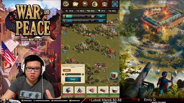 New Historical Strategy Game | War & Peace: American Civil War смотреть онлайн