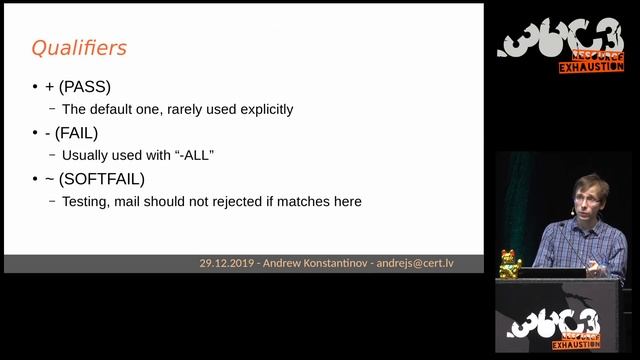 36C3 - Email authentication for penetration testers смотреть онлайн