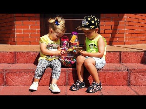 ✿ САМЫЕ ДЛИННЫЕ В МИРЕ БУСЫ БАТАТ Игрушки Для Детей Unboxing new toys Battat video toy for children