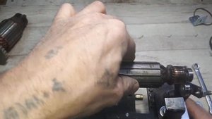 Шлифовка якоря в домашних условиях-(доработка).