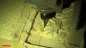 Фрезерный ЧПУ 3D резьба по сосне