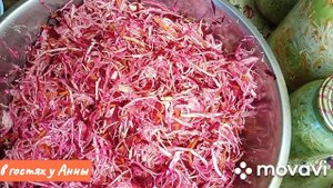 маринованая капуста со свёклой.Необыкновенный вкус!