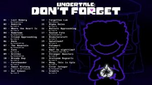 Undertale: Don't Forget - Uwa!! So Nighttime!