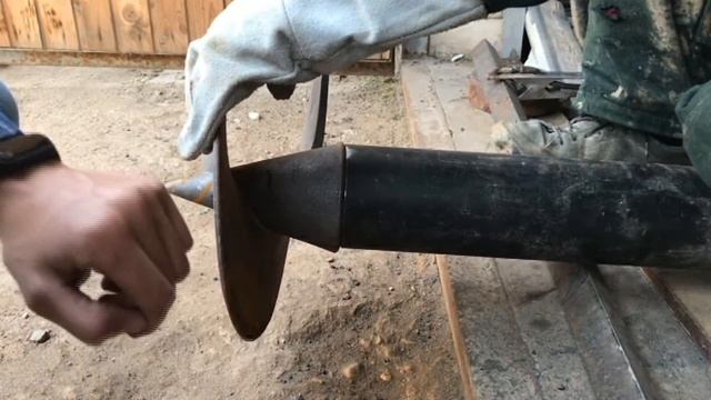 Как сделать винтовую сваю с литым наконечником самостоятельно смотреть онлайн